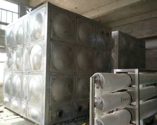 濟南某工廠66噸消防水箱項目